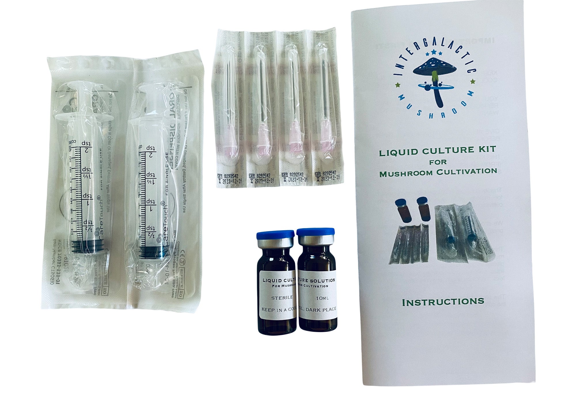 Premium Liquid Culture Kit - Easy Spore Germinating & Mushroom